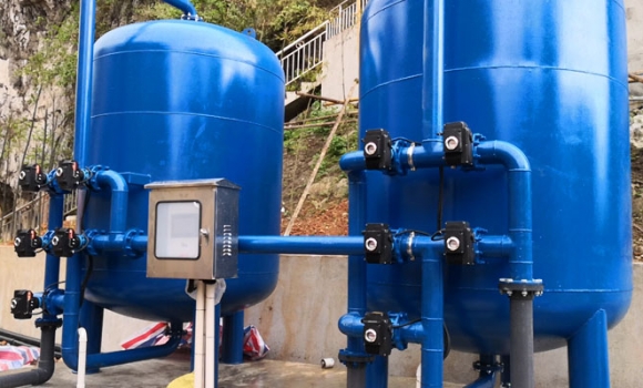 廣西河池市 金城江河水凈化設備-壓力式一體式凈水設備