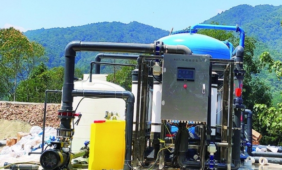  水廠每小時60噸超濾凈水設備