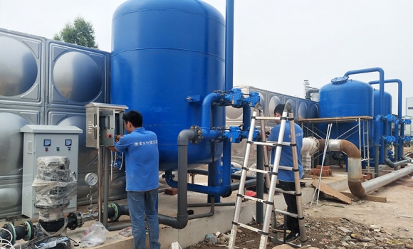 廣西乳業150-200噸/小時井水凈化設備